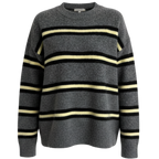 Blvck Pull Rayé Contrast – Anthracite