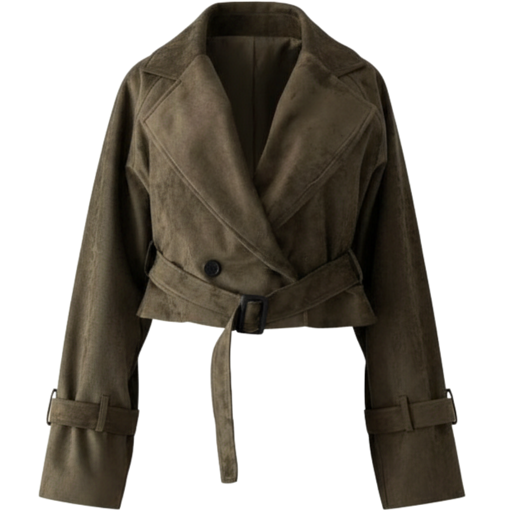 Blvck Veste Suède Courte