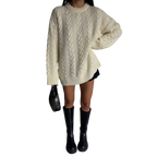 Blvck Cable Knit Sweater