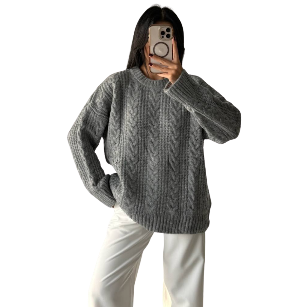 Blvck Cable Knit Sweater