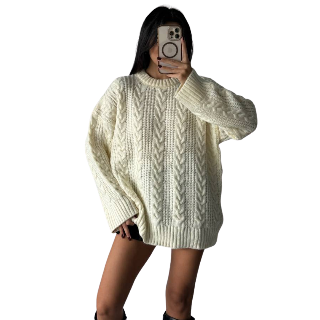 Blvck Cable Knit Sweater