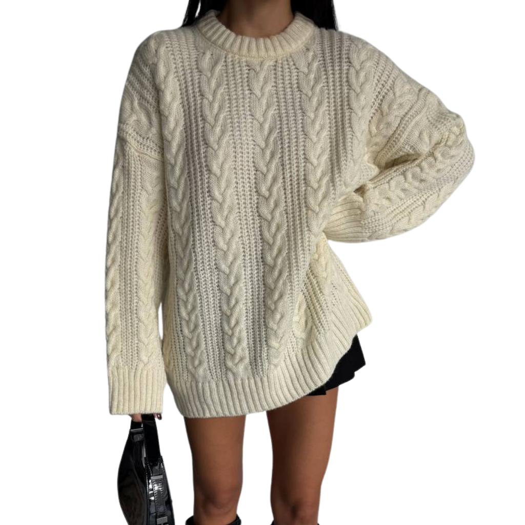 Blvck Cable Knit Sweater