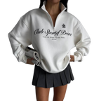 Sweat Demi-Zip Club Privé