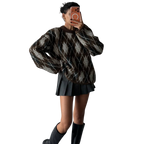 Vintage Argyle Sweater