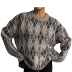 Argyle Vintage Knit