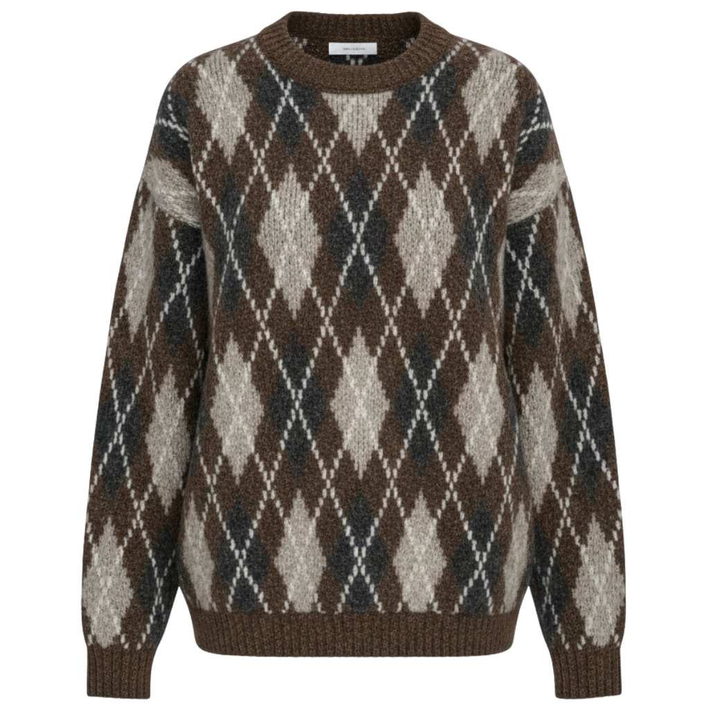 Vintage Argyle Sweater