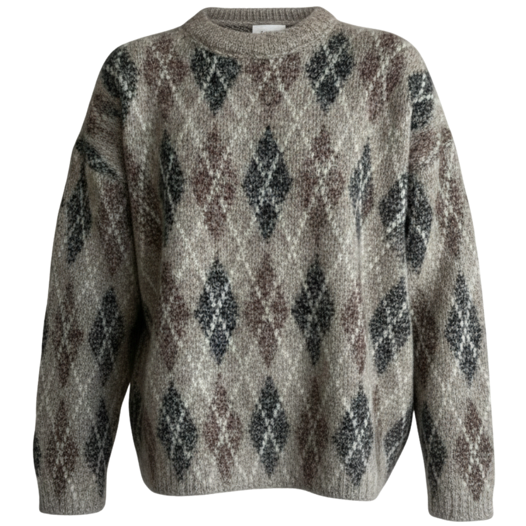 Argyle Vintage Knit