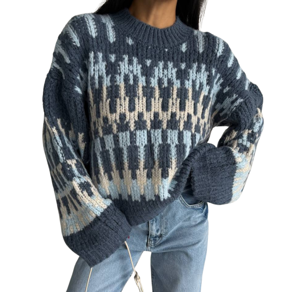 Pull Norvégien Luxe – Gris