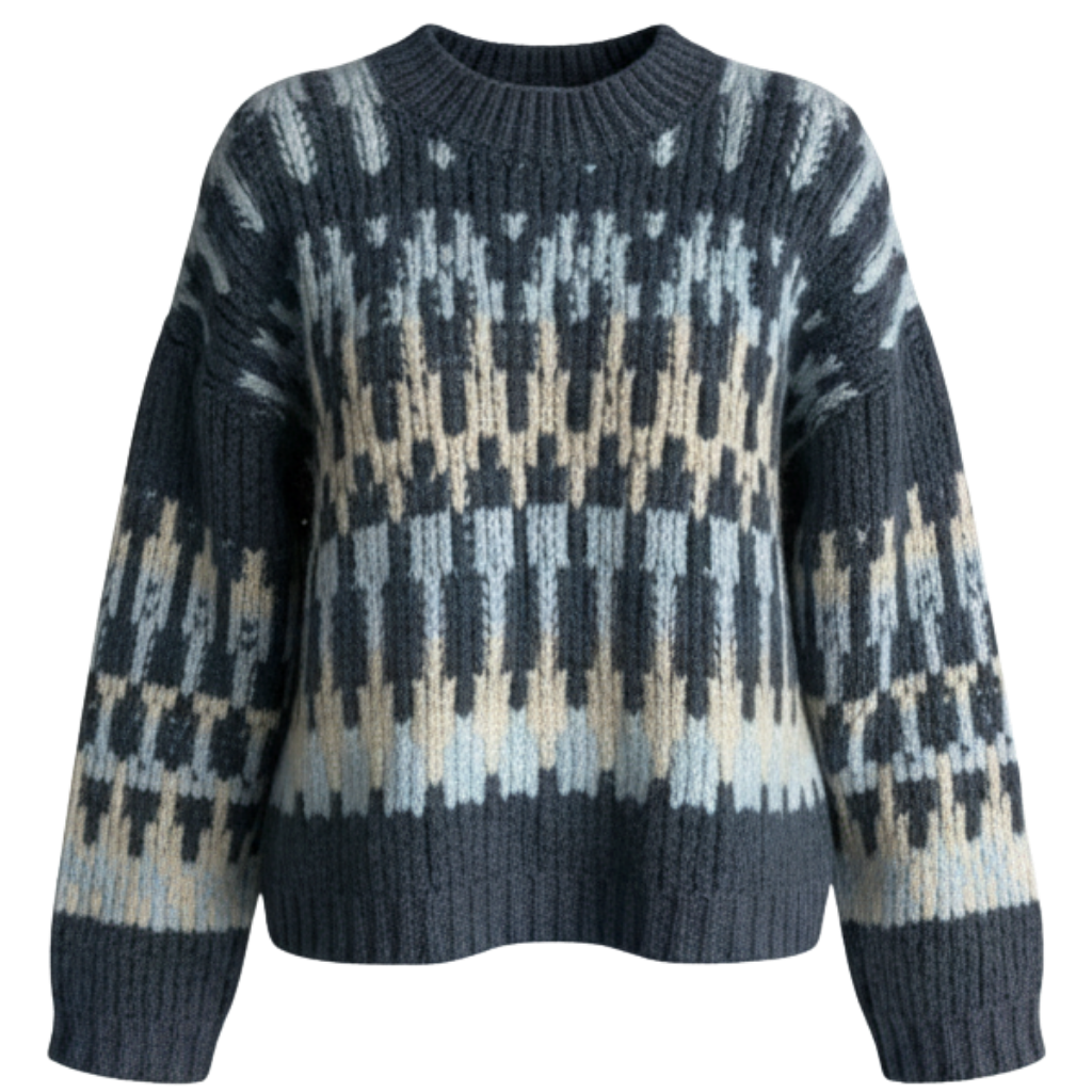Pull Norvégien Luxe – Gris