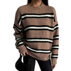 Blvck Striped Soft Knit – Beige