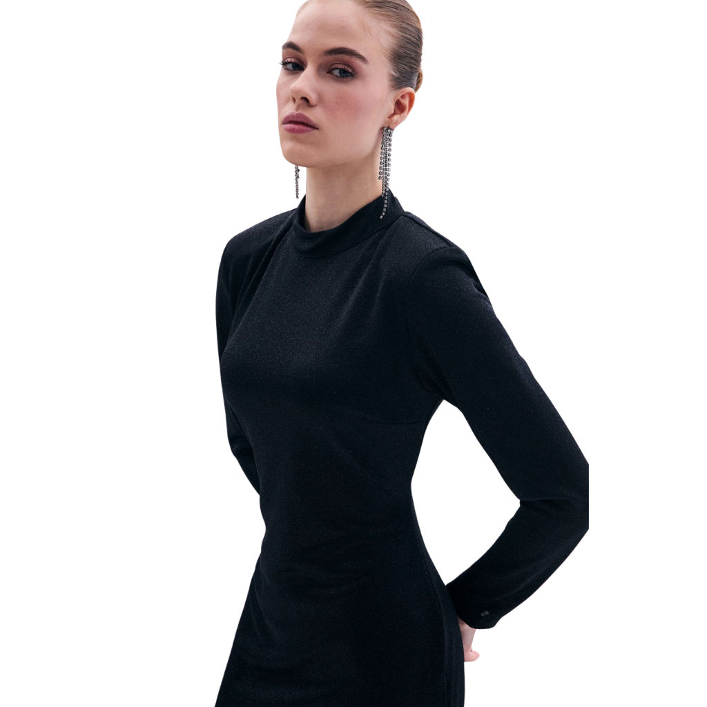 Blvck Simli Kısa Elbise