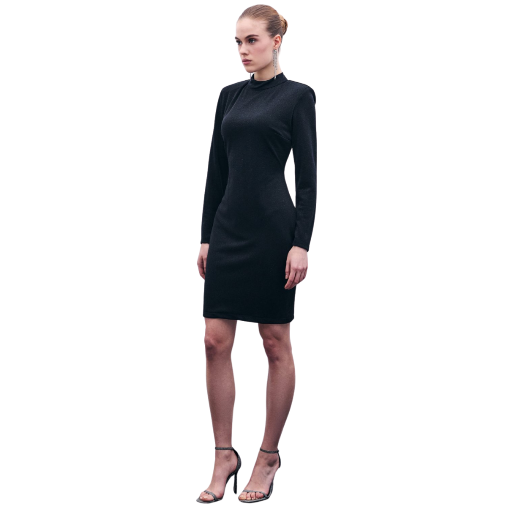 Blvck Simli Kısa Elbise