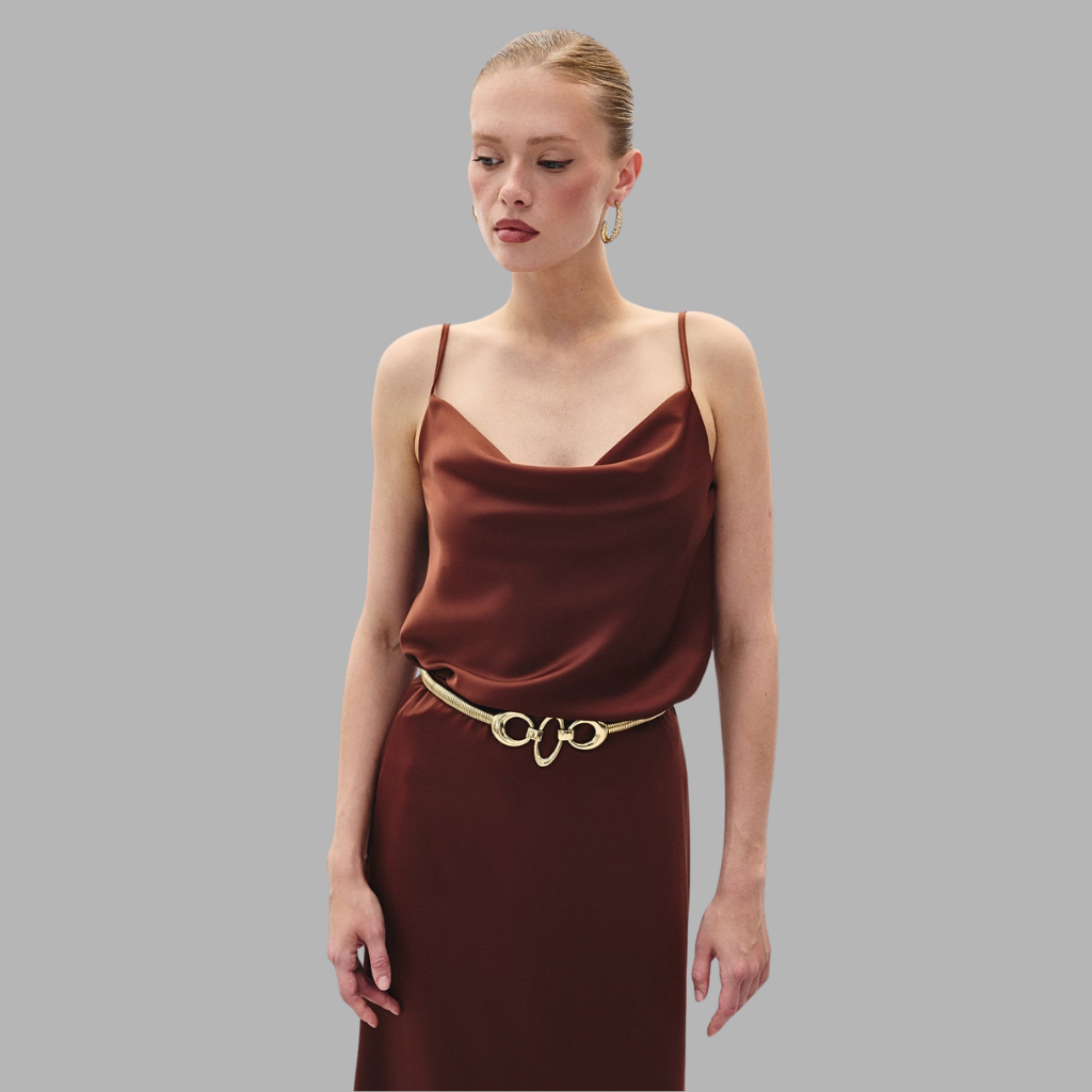 Blvck Degaje Saten Bluz