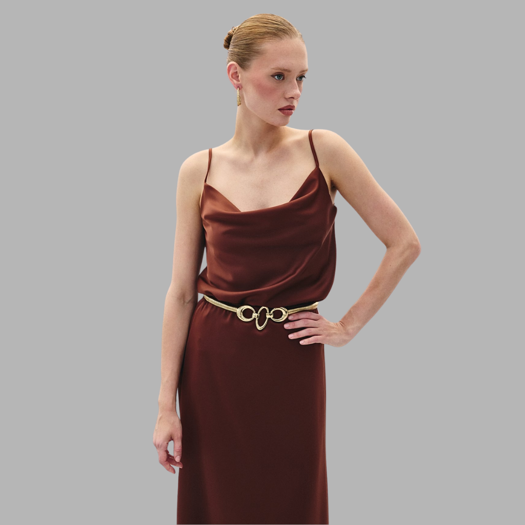 Blvck Degaje Saten Bluz