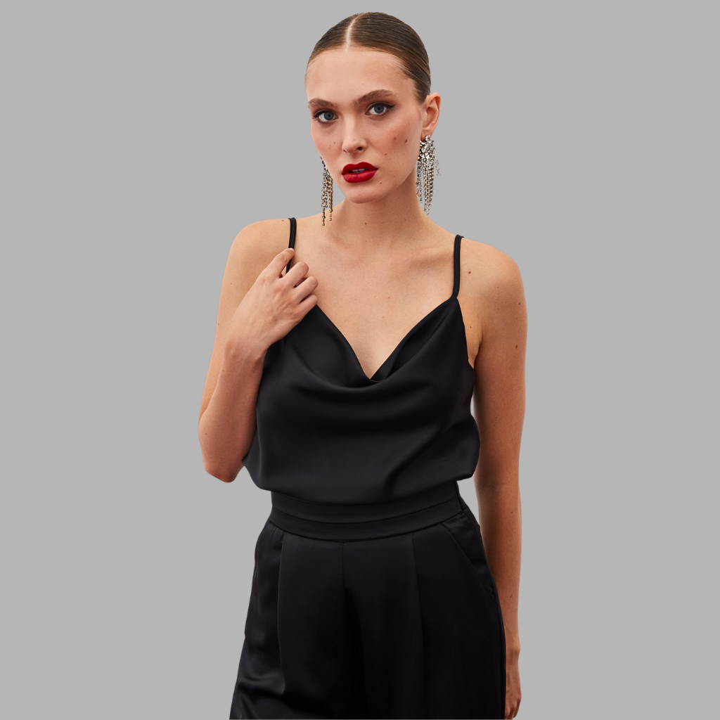 Blvck Degaje Saten Bluz