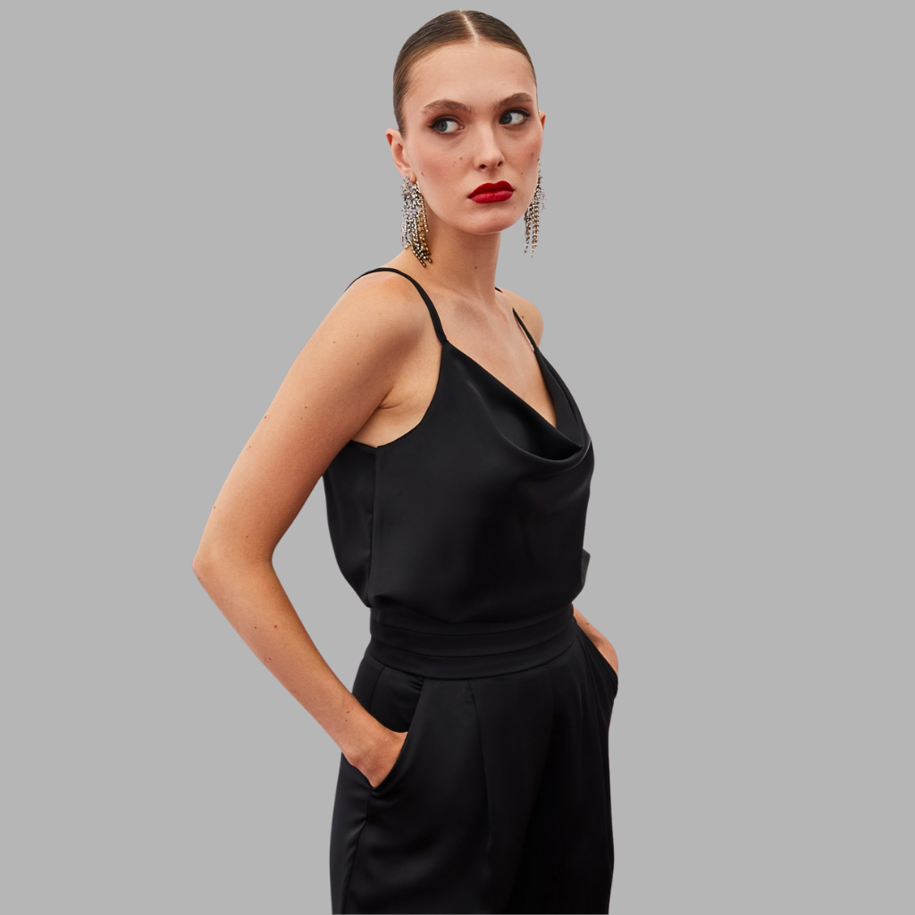 Blvck Degaje Saten Bluz