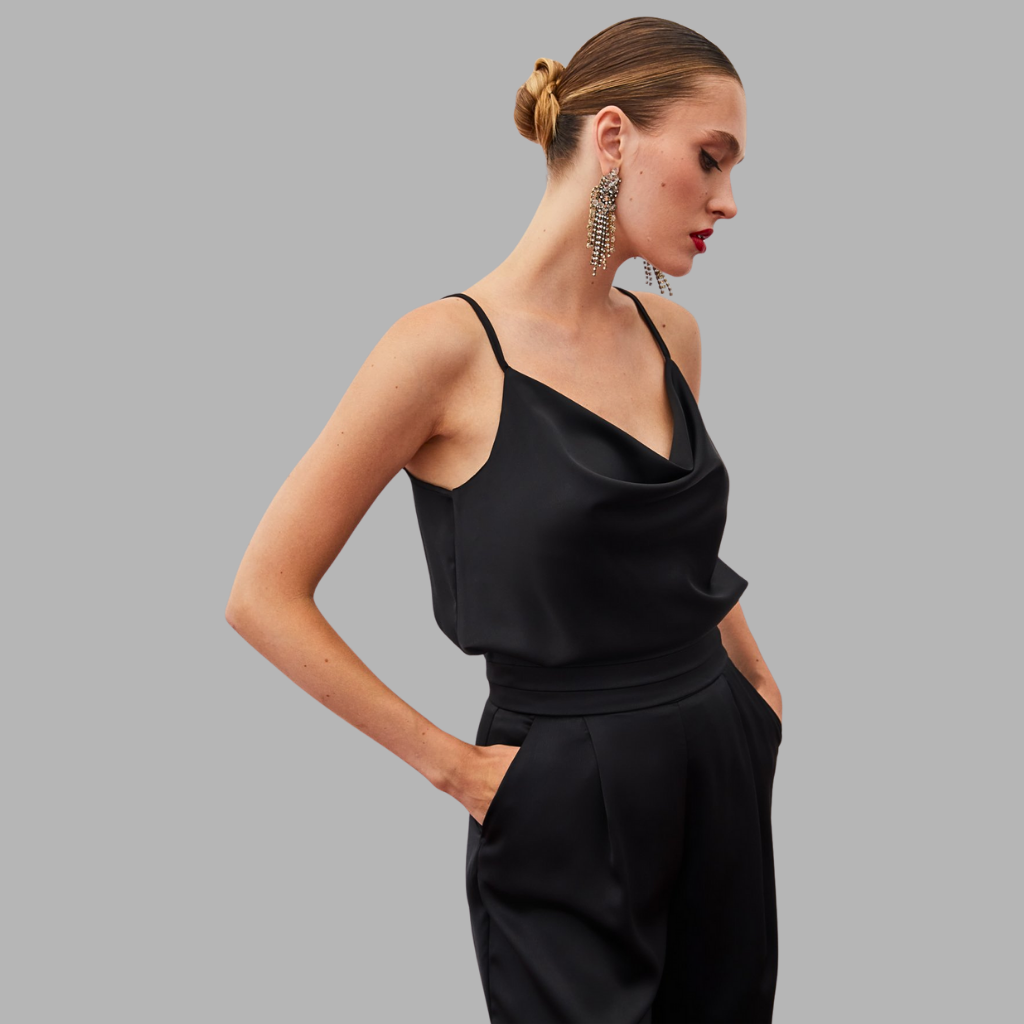 Blvck Degaje Saten Bluz