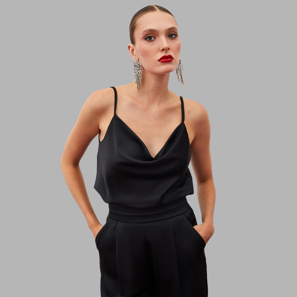 Blvck Degaje Saten Bluz