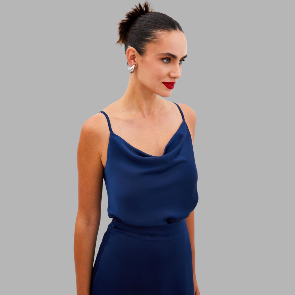 Blvck Degaje Saten Bluz