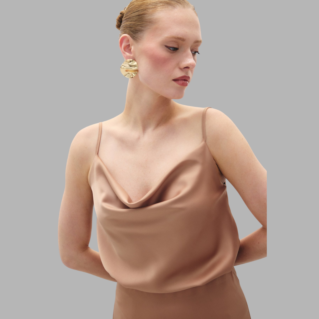 Blvck Degaje Saten Bluz