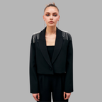 Blvck Accent Crop Jacket