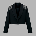 Blvck Accent Crop Jacket